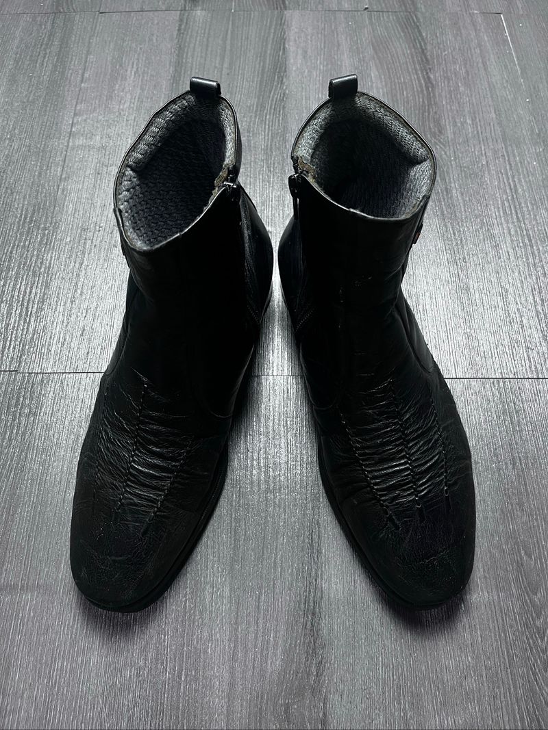 Rare Giuliano leather boots, foto 3