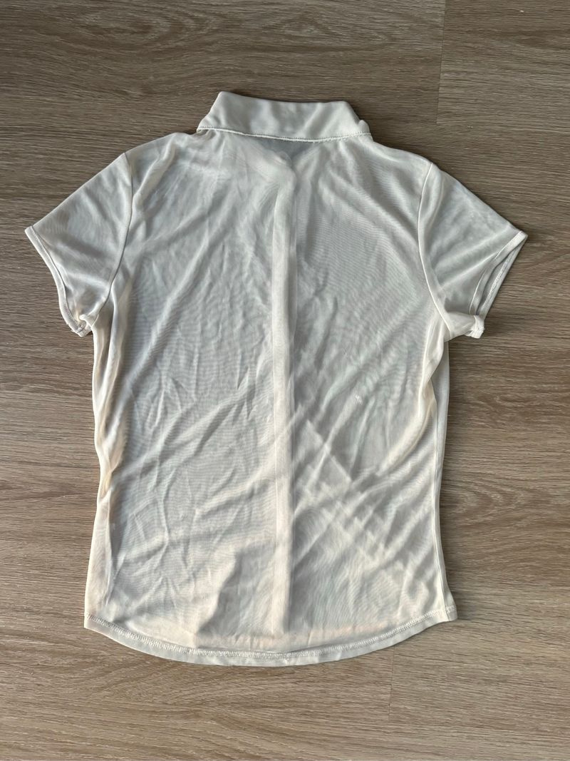 sheer cream shirt - THE LIMITED, foto 2