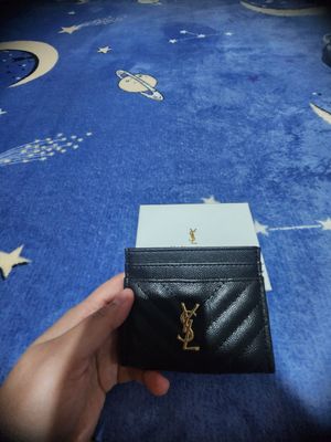 Cardholder ysl black miror
