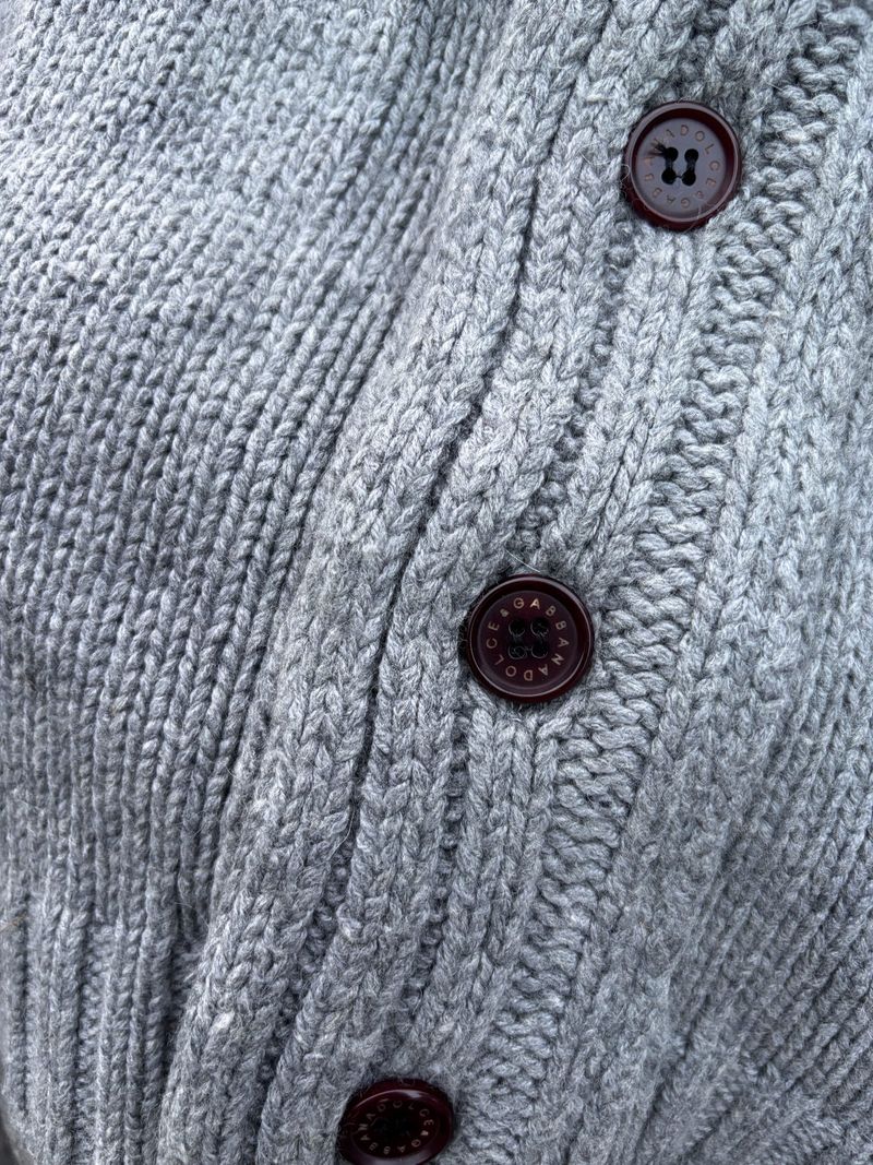 Dolce & Gabbana Shawl Sweater, foto 5