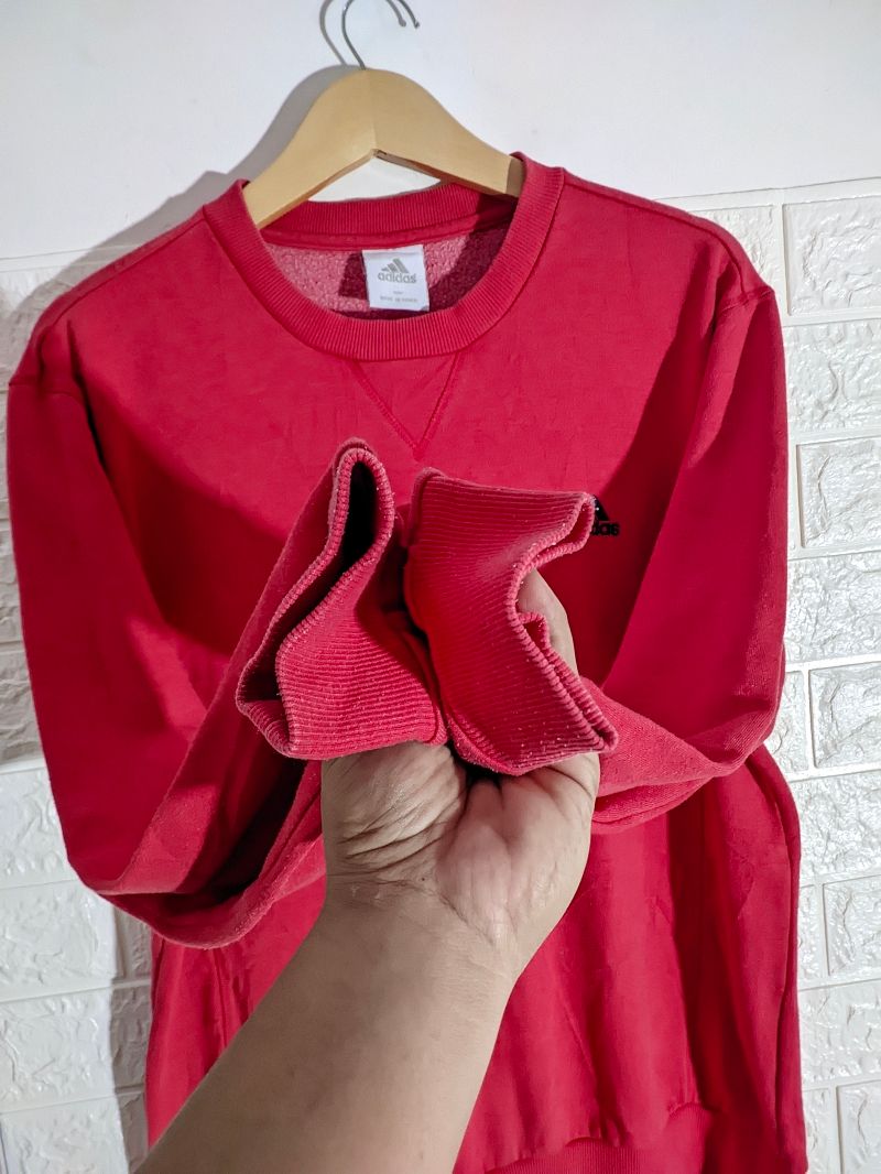 Adidas Casual Sweater Pria red, foto 3