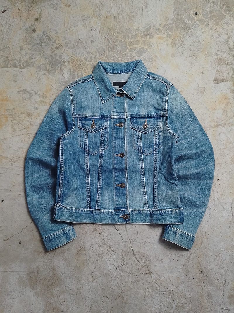 Uniqlo Denim Jacket Type 3 Blue Washed, foto 2