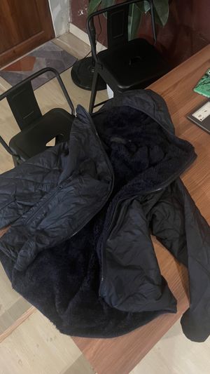 Uniqlo Puffer inner sherpa, Full Navy