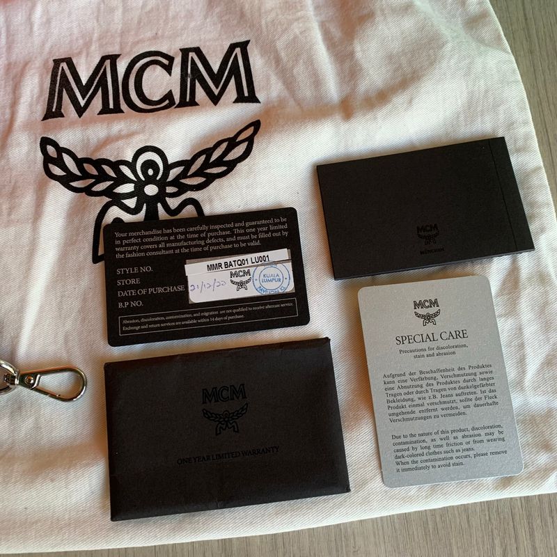 MCM KLASSIK JACQUARD MONOGRAM CROSSBODY BAG, foto 8