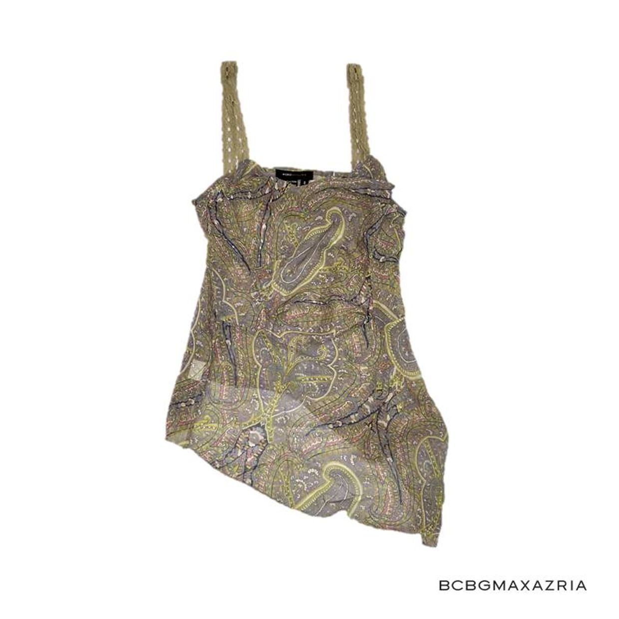 [Preloved] BCBG Max Azria transparent tank