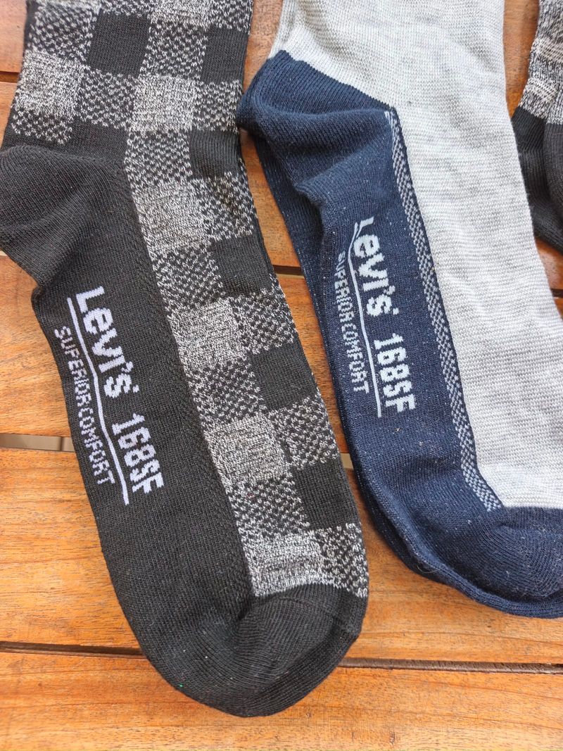 Kaos kaki pria Levi's (beli 2 gratis 1), foto 2