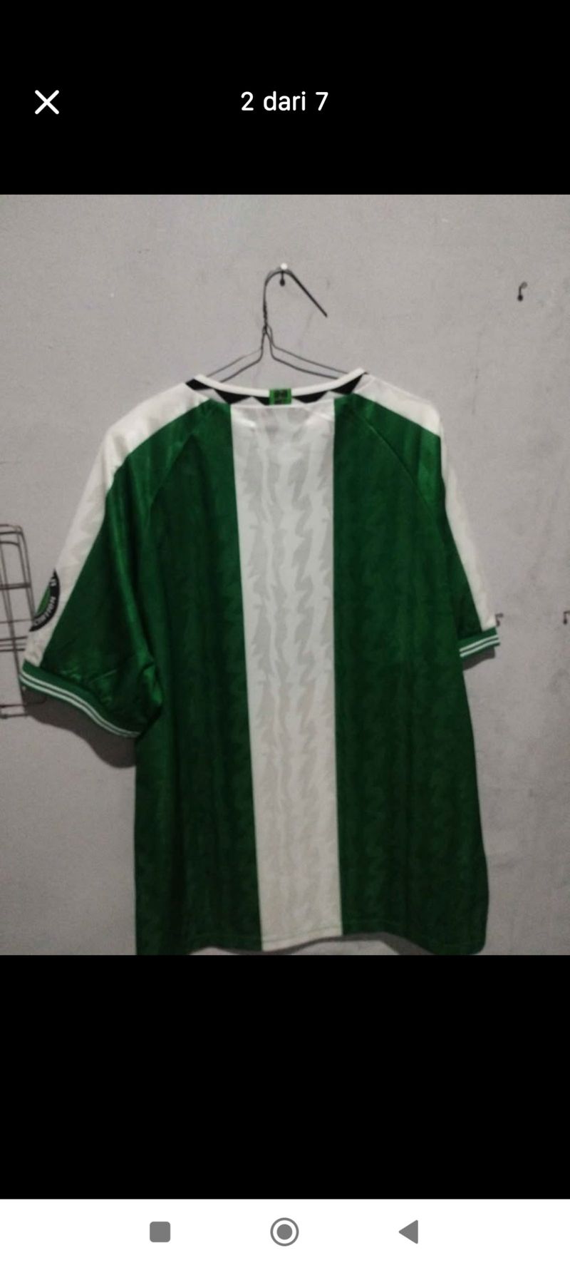 Jersey Timnas Nigeria 1996 home, foto 2