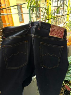 SAGE Denim Genesis 14oz Deep Indigo x Red Weft