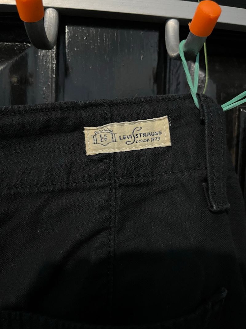 Levis 90s Straight Pants Midnight Black, foto 7
