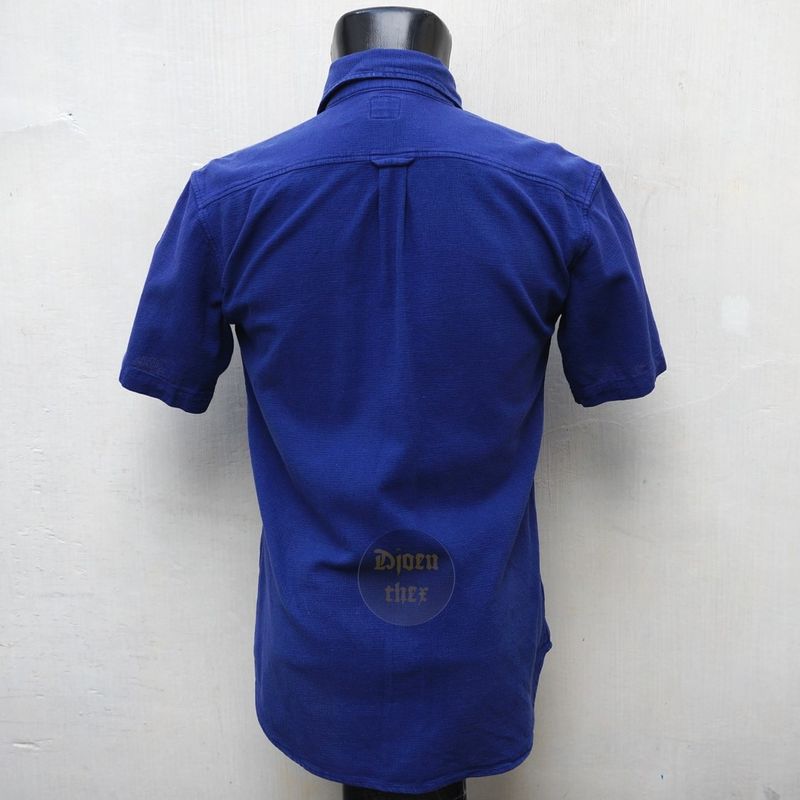 DENIME Kemeja Blue  Size fit M, foto 3