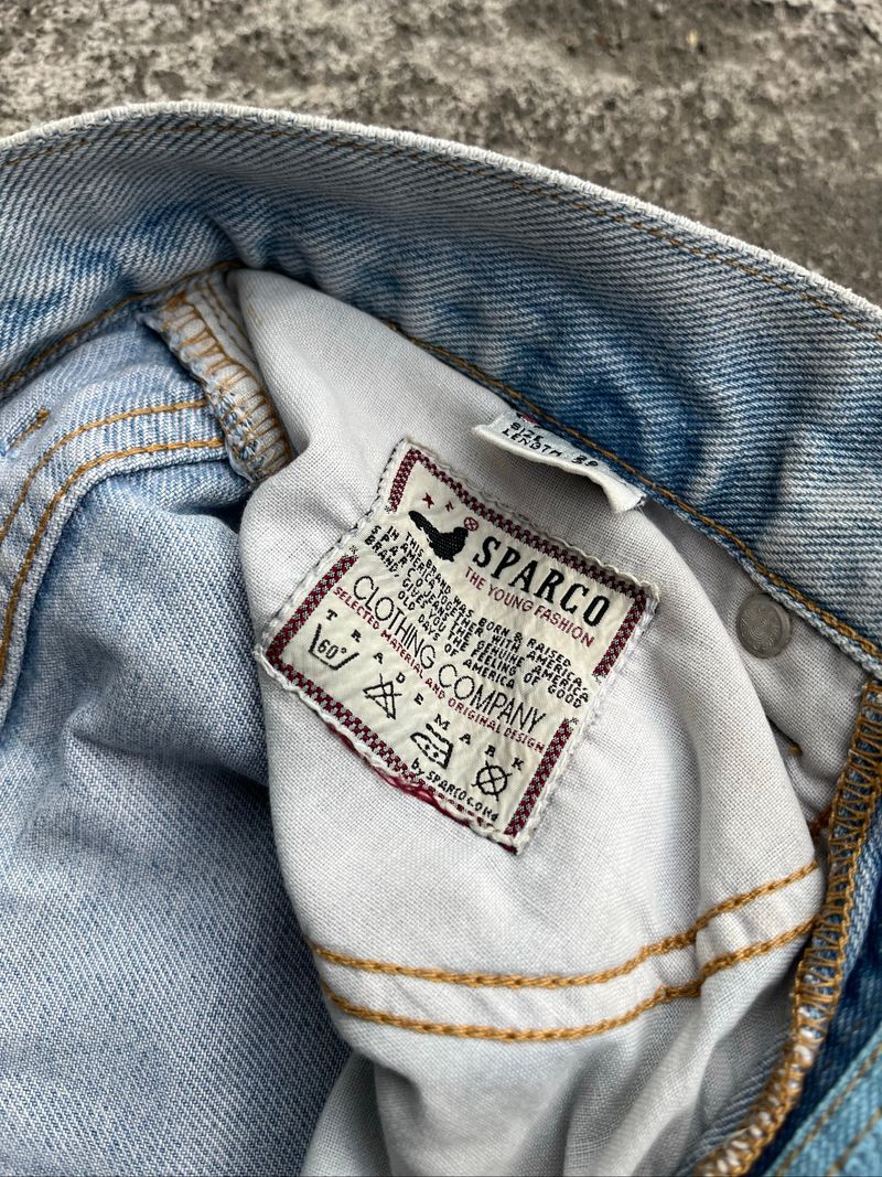 Sparco Y2K Light Wash Jeans, foto 6