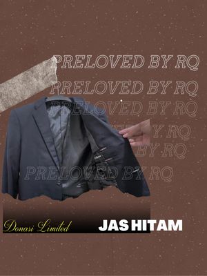 Casual Blazer Pria black