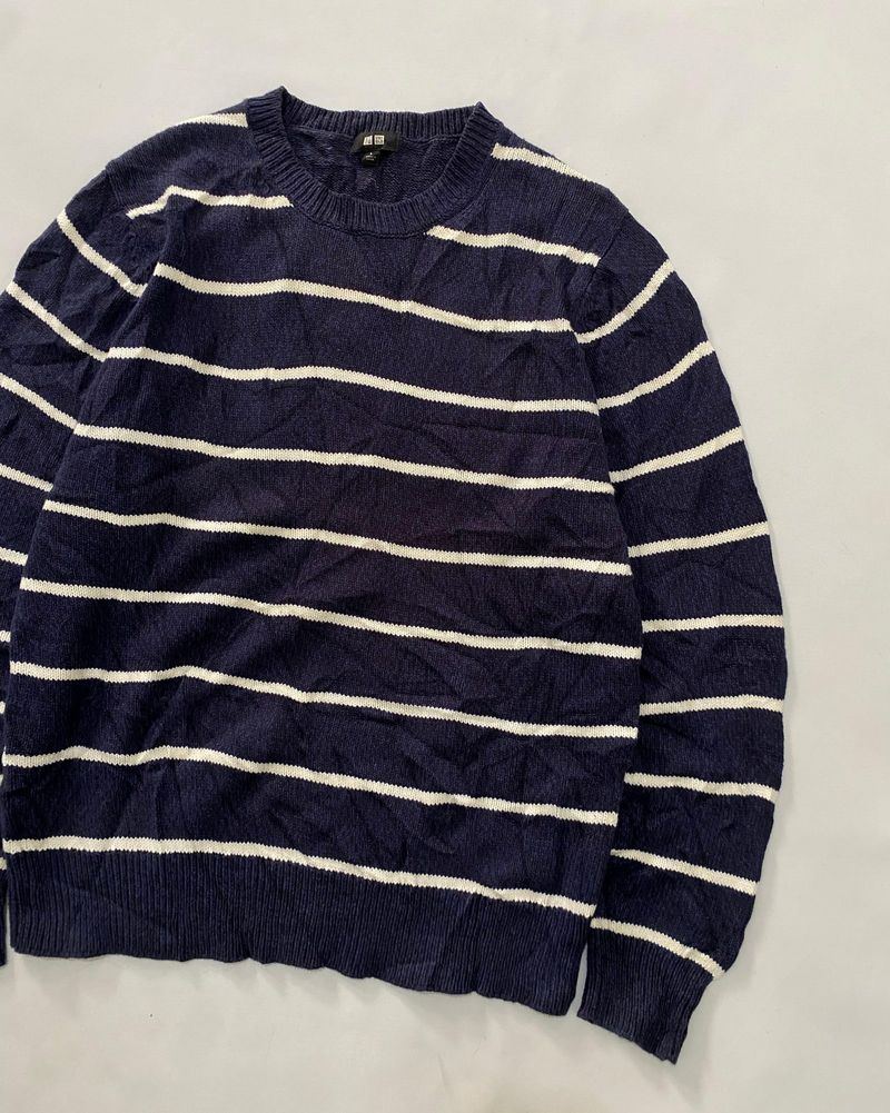 Sweater knit stripes uniqlo, foto 6