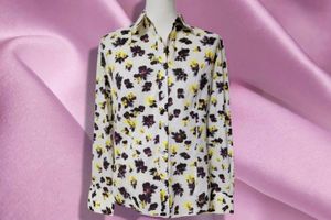 Paul Smith Black Floral Button Up