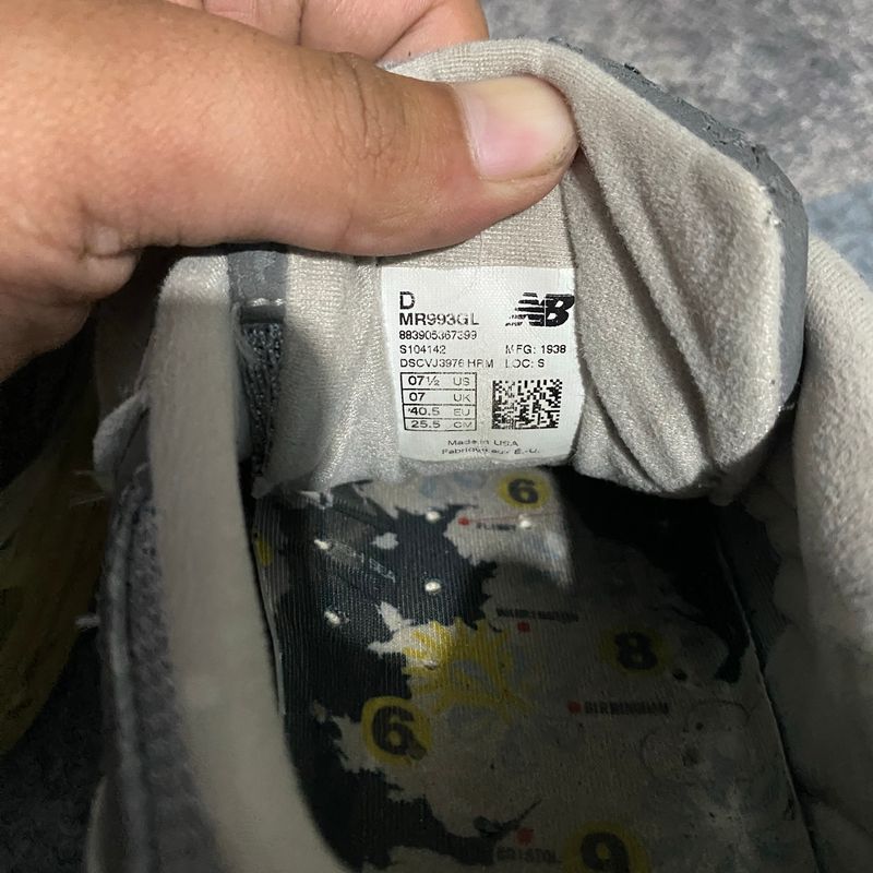 New balanc* 993 USA grey ORIGINAL, foto 7