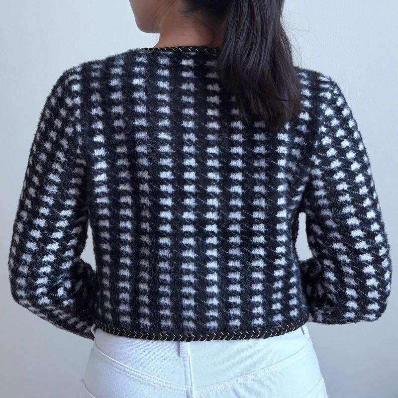 Black & White Tweed Blazer, foto 2