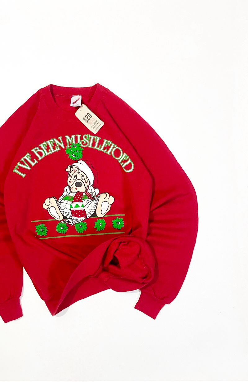 Crewneck Vintage Jerzees Christmas, foto 5