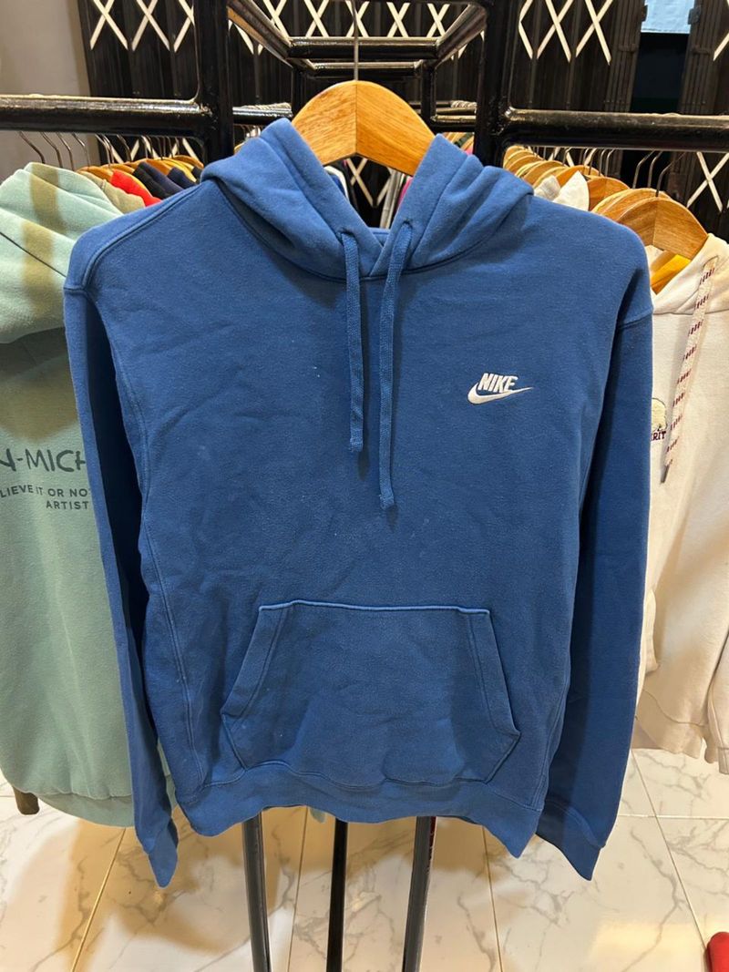 Hoodie Nike small swoosh blue, foto 2
