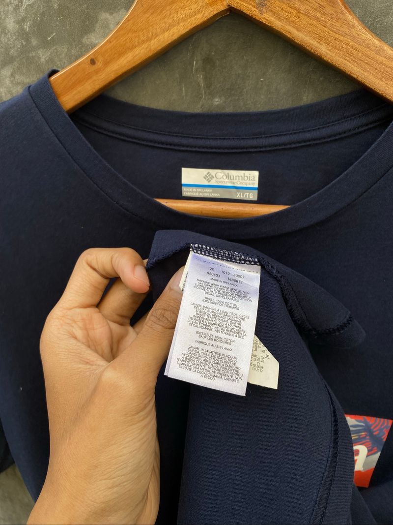 Columbia Navy Tshirt, foto 3