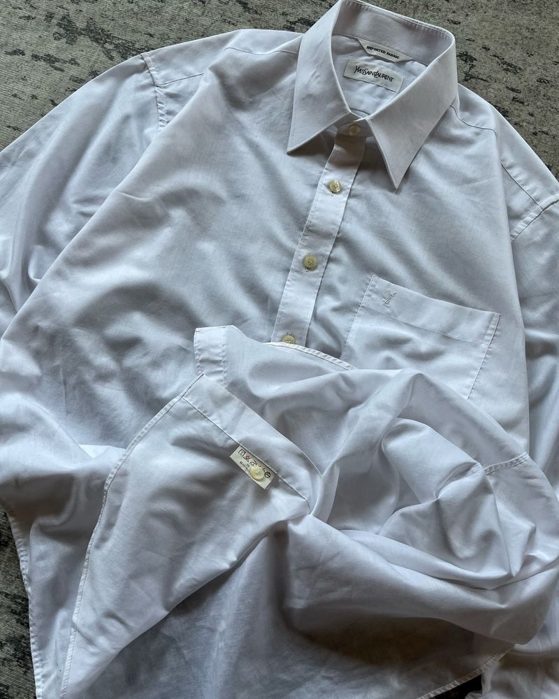 yves saint laurent white shirt, foto 8