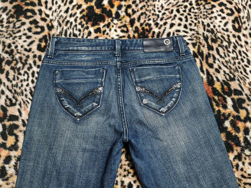 FLARE JEANS LOW RISE SIZE 29, foto 4