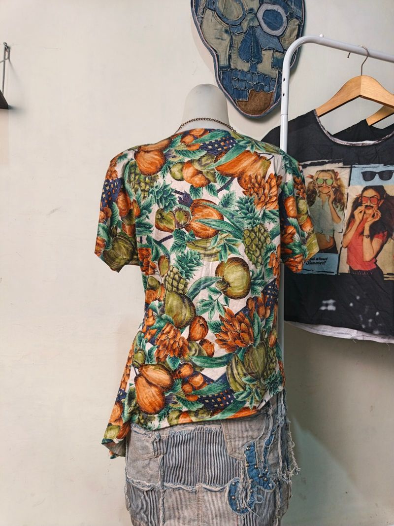 Blouse moga fruits full print, foto 4