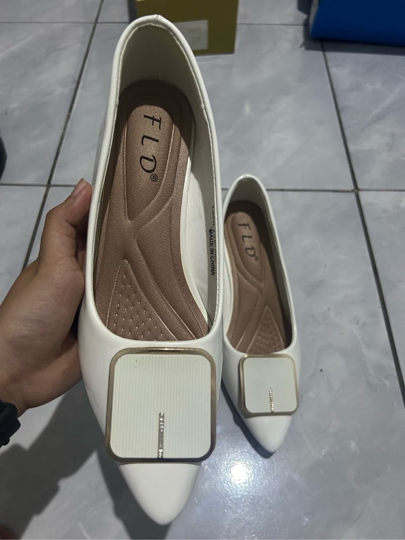 Casual Heels Wanita white, foto 4