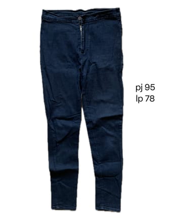Jeans pensil hitam wanita (10k)