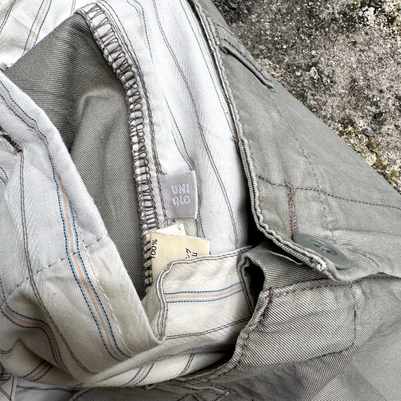 Uniqlo Chinos Flat Front Regular Fit W34, foto 7