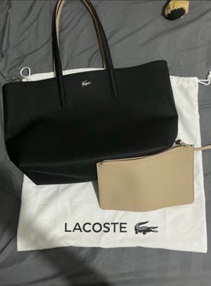 Lacoste Tote Bag - Anna Reversible Bicolour Tote Bag BEIGE