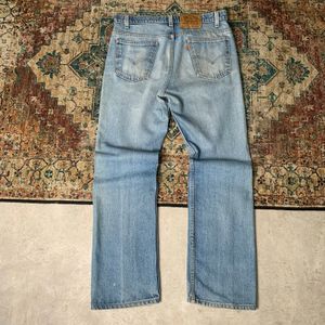 Vintage levis 517 boot cut orange tab