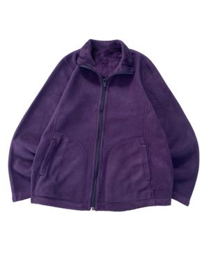 Reversible Purple Fleece jacket