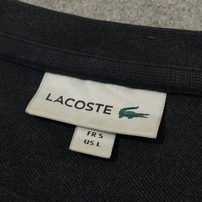 Crewneck Lacoste Hitam (Size XL), foto 3