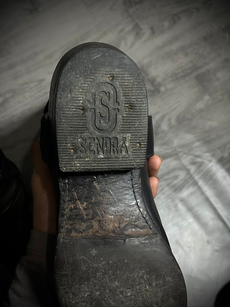 ༺ Harness Boots Sendra Embroidered Western Full Black 𓆪༻⋆, foto 7