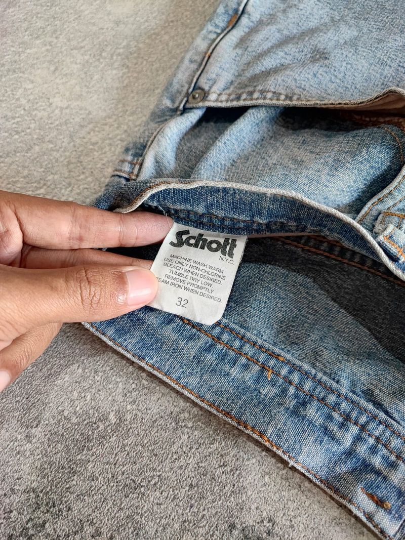 Schott Denim Short Pants, foto 6