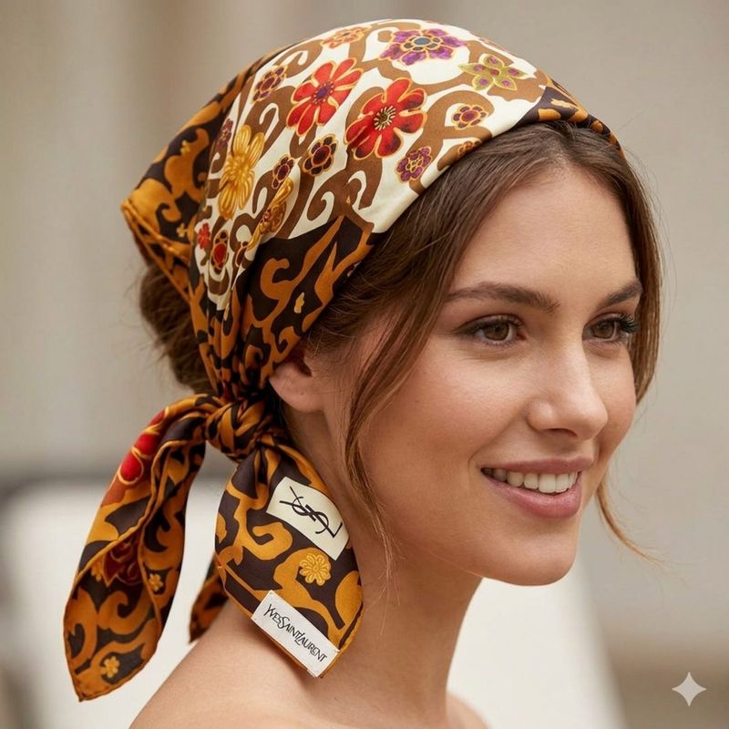 Scarf ysl, foto 3
