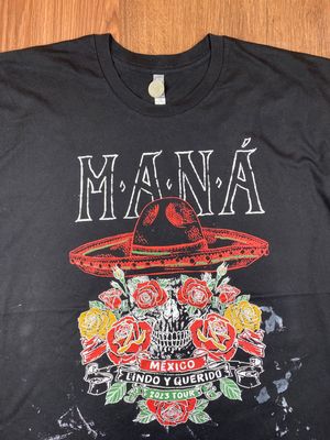 Vintage Band Mana Mexico Tshirt