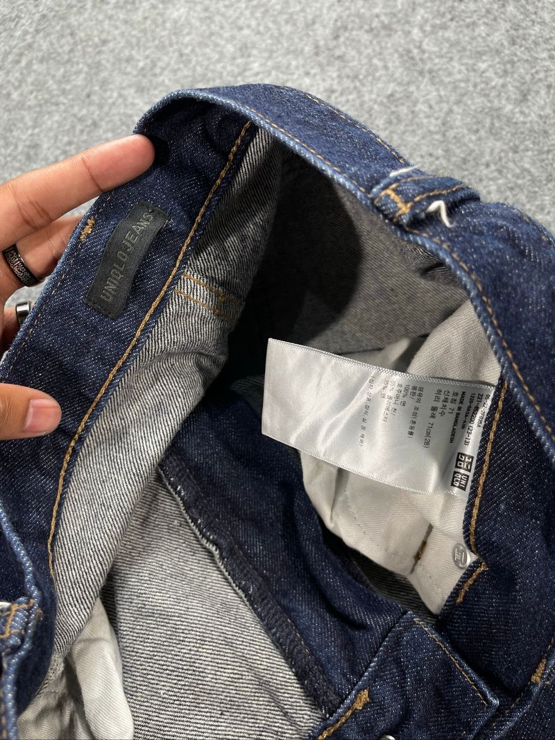 Celana jeans baggy Uniqlo second, foto 3