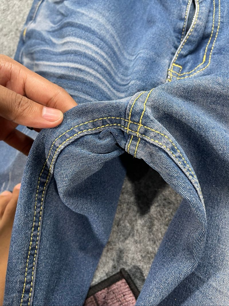 Celana jeans fading Timebelt second, foto 6