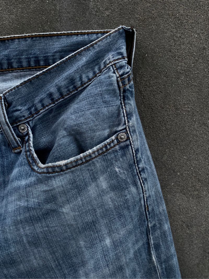 Vintage Red tab 517 levis bootcut studded, foto 5