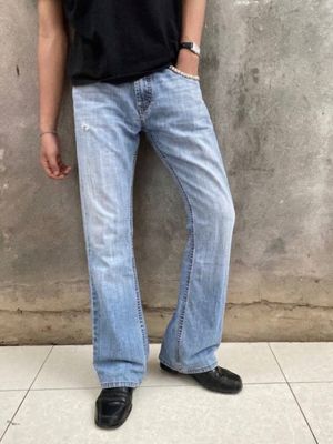 Vintage Red tab 517 levis bootcut studded