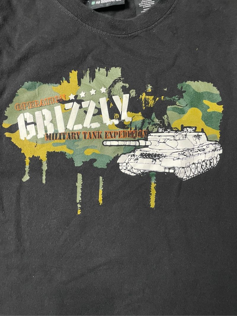 T-Shirt No Boundaries Grizzly, foto 4