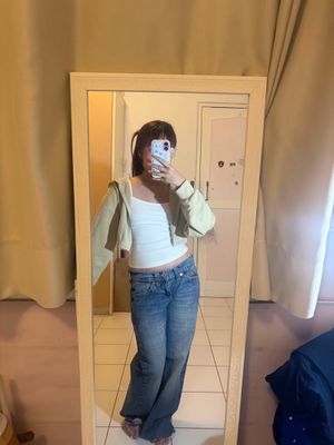 Cropped hoodie