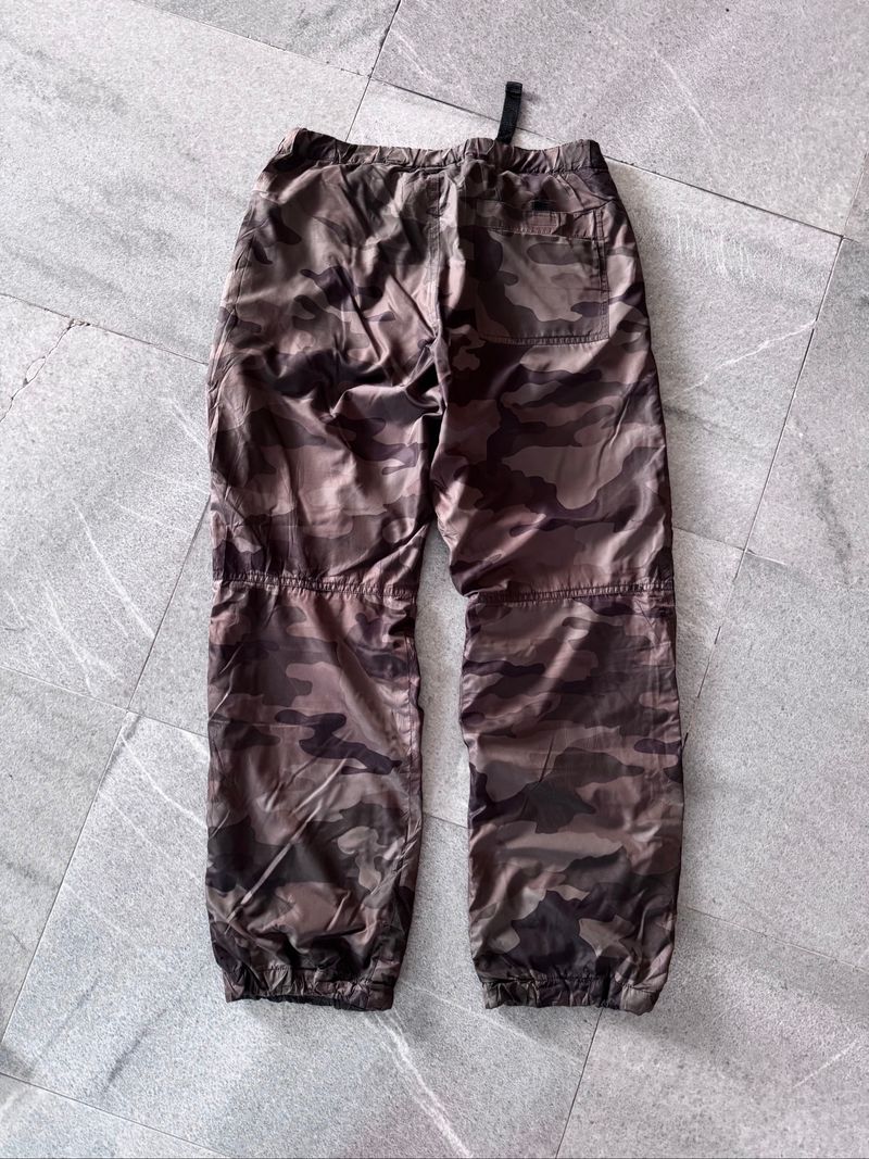 Celana Uniqlo Warm Easy Wide Camo Utility Original, foto 2