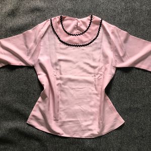 Blouse pink atasan pink top