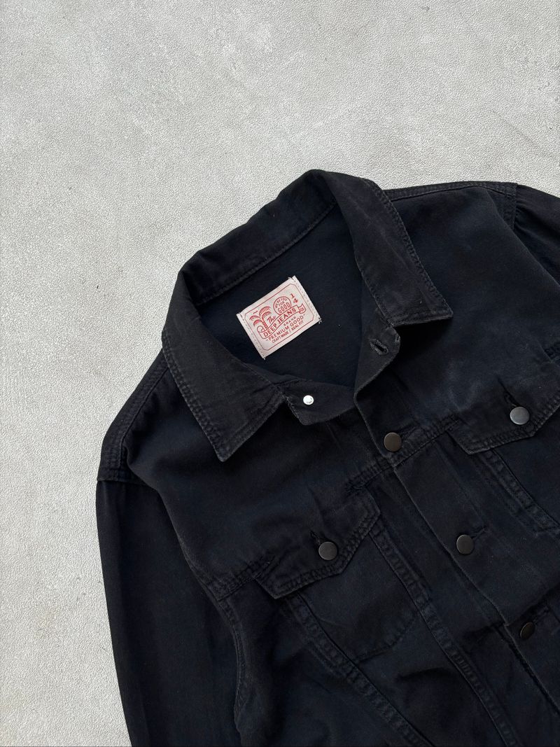 DEEP JEANS trucker denim black wash type III, foto 4