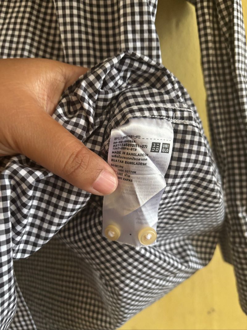 Kemeja uniqlo, foto 3