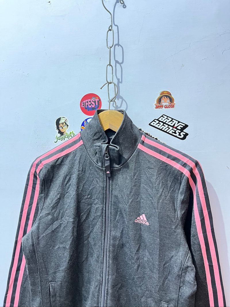 Tracktop Adidas Balok Abu Pink, foto 2