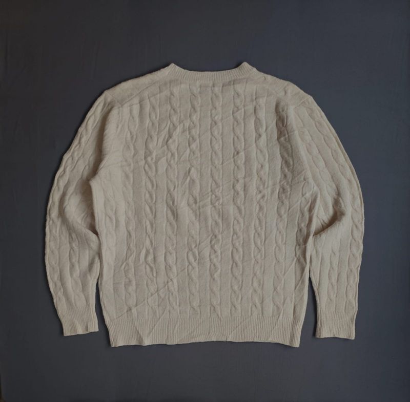 Uniqlo cable knit sweater, foto 4