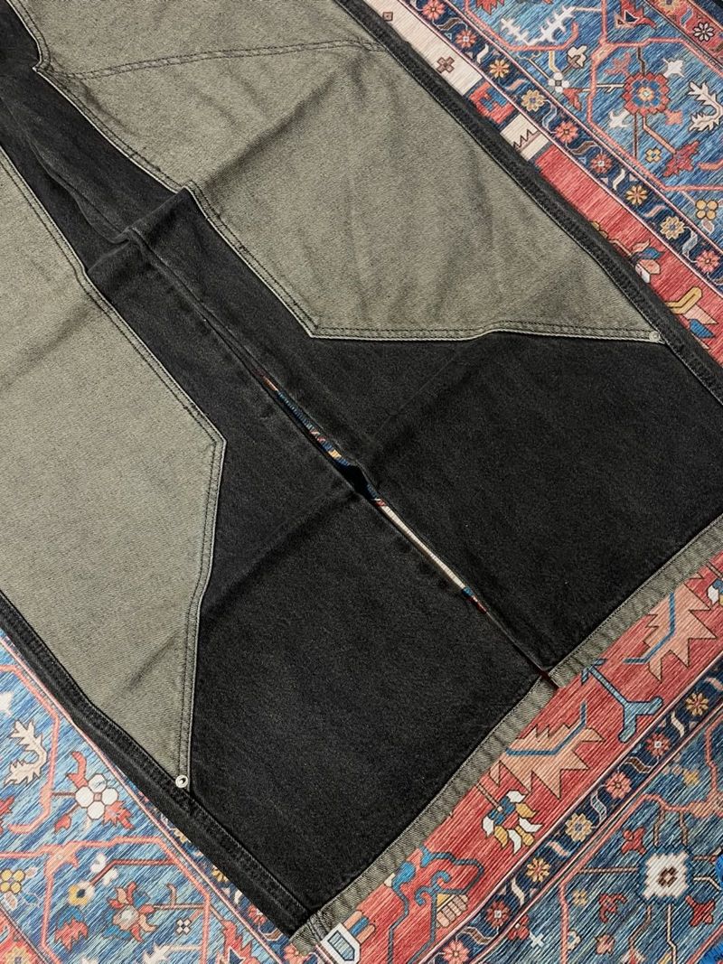 “CPGN STUDIO” DOUBLE KNEE UNIQUE BAGGY JEANS, foto 4